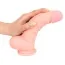 Фаллоимитатор Medical Silicone Dildo 20 см, телесный - Фото №5