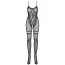 Комбінезон Obsessive Bodystocking F213, чорний - Фото №3