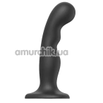 Фалоімітатор Strap-On-Me Dildo Plug P&G M, чорний - Фото №1