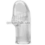 Насадка на пеніс Pretty Love Huel, прозора - Фото №1