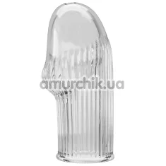 Насадка на пенис Pretty Love Huel, прозрачная - Фото №1