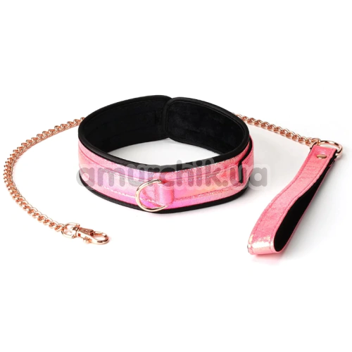 Бондажный набор Liebe Seele Pink Glossy Soft Bondage Set, розовый