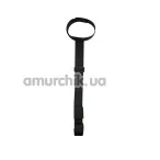 Фіксатори для рук з нашийником Art of Sex BDSM Hand Fixation Simple, чорні - Фото №1