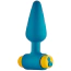 Анальна пробка з вібрацією Love Signal Wave Buzzer, бірюзова - Фото №2