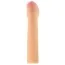 Насадка-удлинитель пениса Cyberskin 2 Transformer Penis Extension, телесная - Фото №4