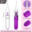 Вібратор Clitoris and Vaginal Stimulator, фіолетовий - Фото №9