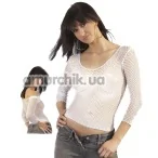 Топ з сітки Netzshirt білий - Фото №1