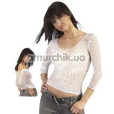 Топ з сітки Netzshirt білий - Фото №1