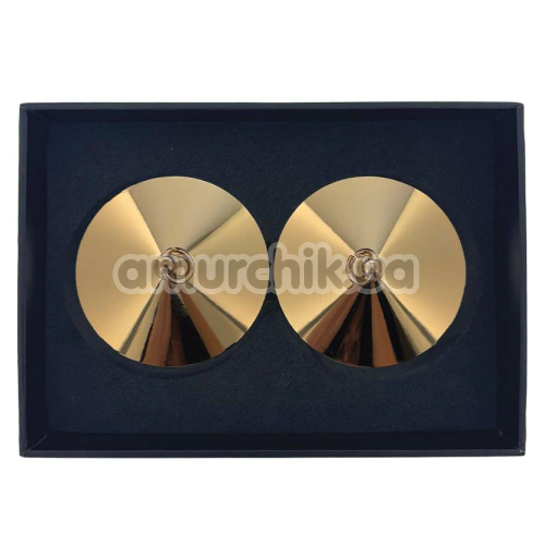 Прикраси для сосків Guilty Pleasure Linking Loop Covers, золоті