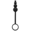 Анальная пробка с эрекционным кольцом Toy Joy Manpower Anal Plug & Cock Ring, черная - Фото №3