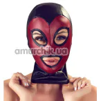 Маска Bad Kitty Naughty Toys Head Mask Matte, черно-бордовая - Фото №1
