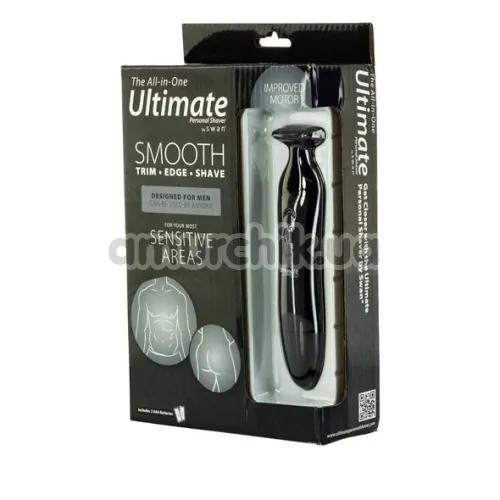 Тример для чоловіків Ultimate Personal Shaver Smooth Skin, чорний