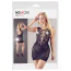 Комплект NO:XQSE Mini Dress Black, черный: платье + трусики-стринги - Фото №6