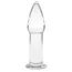 Анальна пробка Love Toy Glass Romance Dildo GS12, прозора - Фото №1