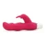 Вібратор Le Reve Silicone Rabbit, малиновий - Фото №3