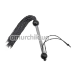 Флоггер DS Fetish Flogger Silicone Temperary M, черный - Фото №1