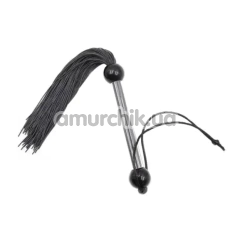 Флоггер DS Fetish Flogger Silicone Temperary M, черный - Фото №1