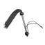 Флоггер DS Fetish Flogger Silicone Temperary M, черный - Фото №1