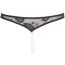 Трусики-стринги Cottelli Collection Lingerie 2320967, чёрные - Фото №5