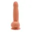 Фаллоимитатор Dual-Layered Silicone Nature Cock LV4006, телесный - Фото №5