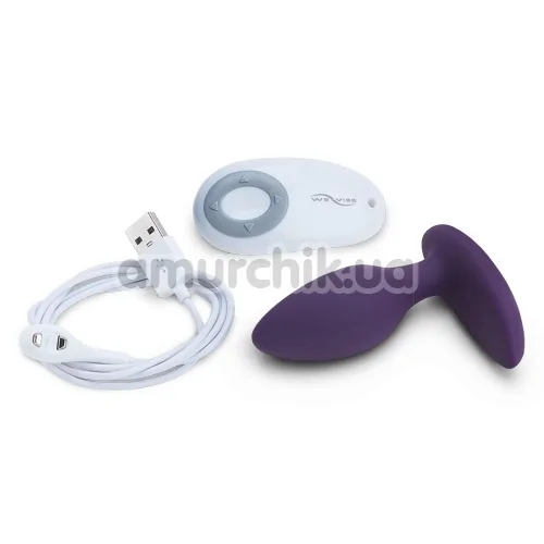 Анальная пробка с вибрацией We-Vibe Ditto Purple (ви вайб дитто фиолетовый)