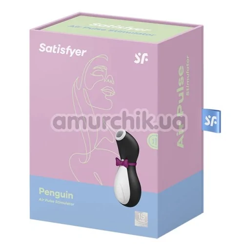 Симулятор орального секса для женщин Satisfyer Penguin, черный