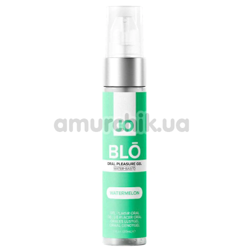 Гель для орального секса с охлаждающим эффектом JO Blo Watermelon - арбуз, 30 мл - Фото №1