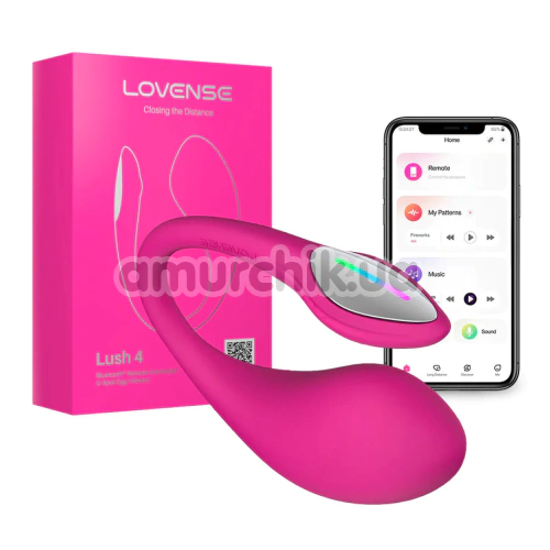 Віброяйце Lovense Lush 4, рожеве
