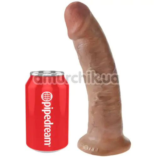 Фаллоимитатор King Cock, 22.9 см светло-коричневый