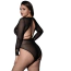 Боді JSY Sexy Lingerie P61139, чорне - Фото №5