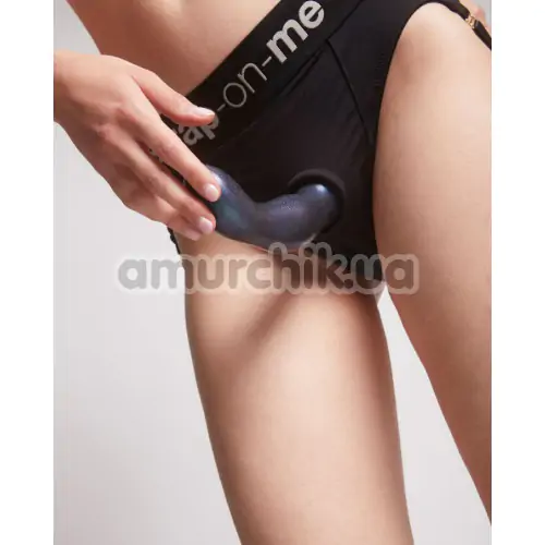 Фаллоимитатор Strap-On-Me Dildo Plug Snaky M, синий