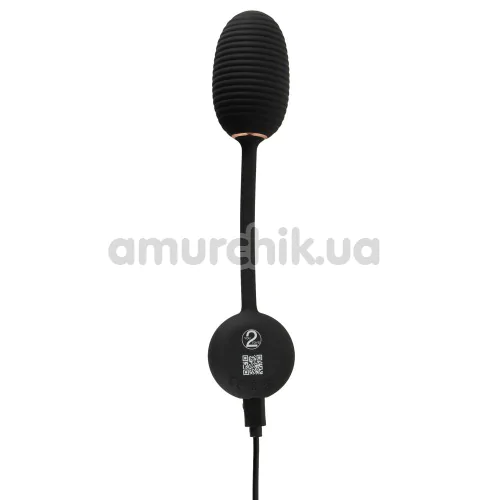 Виброяйцо Intense Remote Controlled Vibrating Egg, черное
