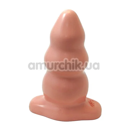 Анальная пробка Tripple Ripple Butt Plug Large, большая