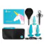 Набір анальних іграшок B-Vibe Anal Training & Education Set, бірюзовий - Фото №1