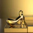 Cтимулятор простаты Lockink Sevanda Woodpecker Metal Prostate Massager, золотой - Фото №10