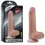 Фалоімітатор Dual-Layered Silicone Nature Cock LV4001, тілесний - Фото №11
