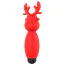 Клиторальный вибратор Sweet Play Mini Reindeer Vibrator A10, красный - Фото №2