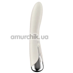Вибратор для точки G с ротацией Satisfyer Spinning Vibe 1, бежевый - Фото №1