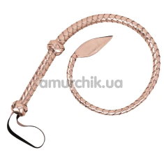 Плеть Rosy Gold Nouveau Kinky Whip, золотая - Фото №1