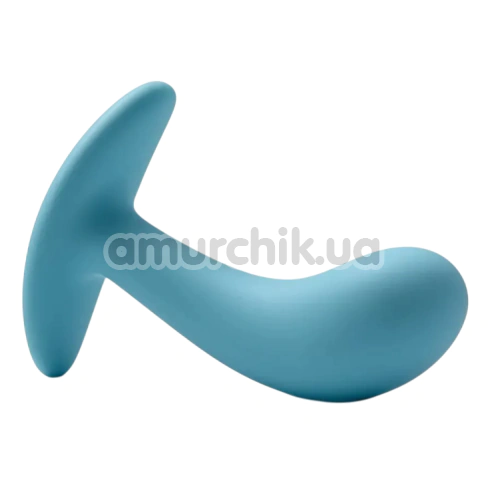 Стимулятор простати Alume Prostate Plug M, блакитний