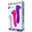 Симулятор орального секса для женщин с вибрацией Boss Series Rechargeable Sucking Massager, розовый - Фото №9