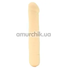 Вибратор Silicone Basics 10-Function Stud, телесный - Фото №1