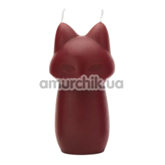 Свеча Roomfun Fox Sex Candle - пряности, бордовая - Фото №1