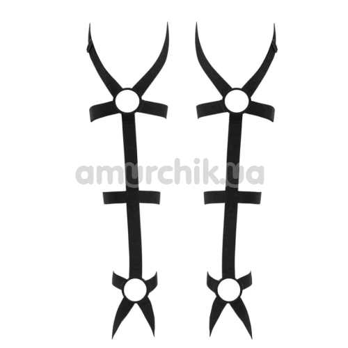Гартери Obsessive Armares Leg Harness, чорні