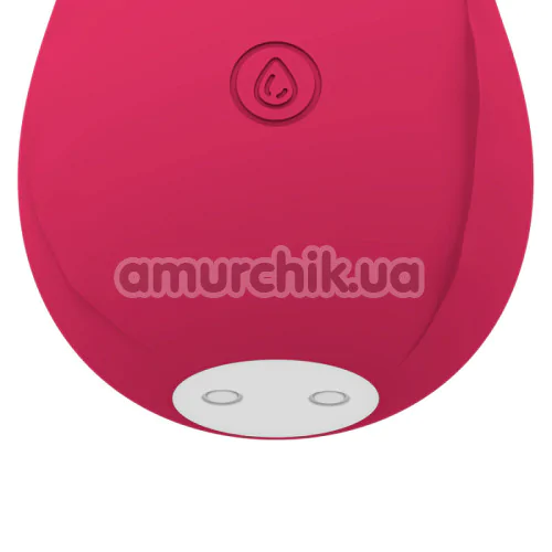 Симулятор орального секса для женщин Rose Air Wave, красный