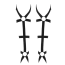 Гартери Obsessive Armares Leg Harness, чорні - Фото №5
