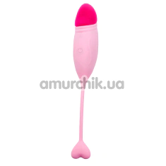 Виброяйцо Multi-Frequency Intense Vibration Massager PL-B129, розовое - Фото №1