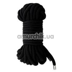 Веревка Fantasy Fetish Bondage Rope 10 м, черная - Фото №1