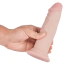 Фаллоимитатор Knight Cock Triple Density Dildo 7, телесный - Фото №4