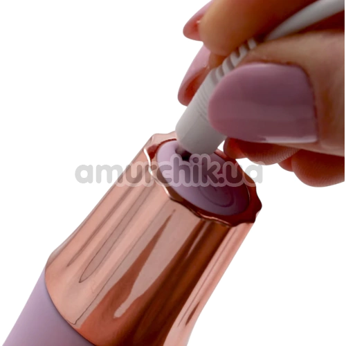 Кліторальний вібратор Crushious Mellow Puff, бузковий